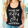 Granddaughter Grandma Weltbester Ich Habe Zwei Titel Papa Und Opa Tank Top Frauen Geschenke für Sie