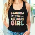 Grandma Of The Birthday Girl Matching Family Birthday Women Tank Top Gifts for Her