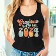 Grandma Est 2024 Retro Groovy Promoted To Grandma Women Tank Top Gifts for Her