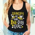 Grandpa Of The Bee-Day Girl Birthday Party Matching Family Women Tank Top Gifts for Her