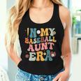 Groovy In My Baseball Aunt Era Matching Family Women Tank Top Gifts for Her