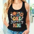 Groovy Mimi Retro Grandma Birthday Matching Family Party Women Tank Top Gifts for Her
