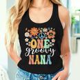 Groovy Nana Retro Grandma Birthday Matching Family Party Women Tank Top Gifts for Her