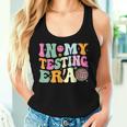 Groovy In My Testing Era Testing Day Teacher Test Day Women Tank Top Gifts for Her