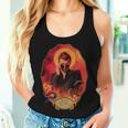 Gute Omens Crowley Portrait Tank Top Frauen Geschenke für Sie