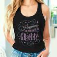 Happiness Is Being A Grammy Cute Grandma Women's Women Tank Top Gifts for Her