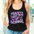 Happy Last Day Of School Teacher Boy Girl Grad Hello Summer Women Tank Top Gifts for Her