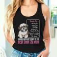 Happy Mother's Day To The Best Shih Tzu Mom Shih Tzu Mommy Women Tank Top Gifts for Her