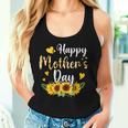 Happy Mother's Day Sunflower Floral Mom Mommy Grandma Womens Women Tank Top Gifts for Her