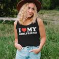 I Heart My Girlfriend Pocket Love Gf Couple Boyfriend Men Women Tank Top Gifts for Her