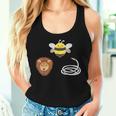Hose Bee Lion Bee Lover Beekeeper Women Tank Top Gifts for Her