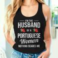 Husband Portuguese Woman Husband Portuguese Portugal Tank Top Frauen Geschenke für Sie