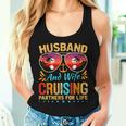 Husband Wife Cruising 2024 Cruise Vacation Couples Trip Women Tank Top Gifts for Her