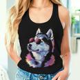 Husky Sonnenbrille Lustig Hund Mama Sibirisch Husky Papa Tank Top Frauen Geschenke für Sie