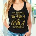 Ich Habe Zwei Titel Mama & Oma Muttertag Großmutter Geschenk Tank Top Frauen Geschenke für Sie