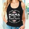 Ich Habe Zwei Titel Mama Und Bonus Mama Rocke Sie Beide Tank Top Frauen Geschenke für Sie