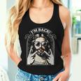I'm Back Happy Easter Jesus Sunglasses Christian Good Friday Women Tank Top Gifts for Her