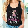 I'm The Birthday Girl Cow 1St Cow Birthday Girl Women Tank Top Gifts for Her