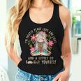I'm Mostly Peace Love And Light Vintage Yoga Girl Meditation Women Tank Top Gifts for Her