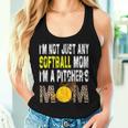 I'm Not Just Any Softball Mom I'm A Pitcher's Mom Leopard Women Tank Top Gifts for Her