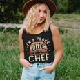 I'm A Proud Wife Of A Freaking Awesome Chef Vintage Women Tank Top Gifts for Her