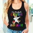 I'm Ready To Crush 2Nd Grade Second Grader Dabbing Unicorn Women Tank Top Gifts for Her