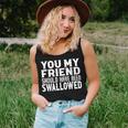 Inappropriate Adult Humor Sarcastic Sex Rude Gag Women Tank Top Gifts for Her