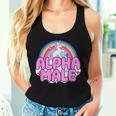 Ironic Alpha Male Unicorn Rainbow For Women Women Tank Top Gifts for Her