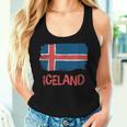 Islandintage Flag Island Pride Women's Tank Top Frauen Geschenke für Sie