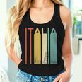 Italia Italiano Roma Retrointage Coliseo Arquitectura Cuello Camiseta sin mangas para mujer Regalos para ella