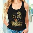 It's My Birthday Black Queen African American Afro Woman Women Tank Top Gifts for Her