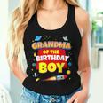 Its My Grandma Birthday Boy Space Astronaut Family Matching Women Tank Top Gifts for Her