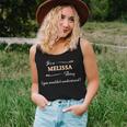 It's A Melissa Thing You Wouldn't Understand Name Women Tank Top Gifts for Her