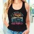 It's Weird Being The Same Age As Old People Vintage Women Tank Top Gifts for Her