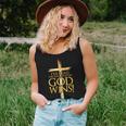 I've Read The Final Chapter God Wins Christian Faith Cross Women Tank Top Gifts for Her