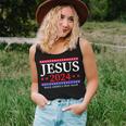 Jesus 2024 Make America Pray Again Christian Women Tank Top Gifts for Her