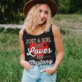 Just A Girl Who Loves Her Mustang Horse Women Tank Top Gifts for Her