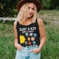 Just A Kid Who Loves Planets Space Solar System Boy Girl Kid Women Tank Top Gifts for Her