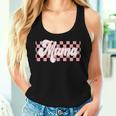 Karierte Mama Retro Mama Leben Frauen Muttertag Neue Mutter Tank Top Frauen Geschenke für Sie