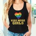 Kiss More Girls Gay Lesbian Transgender Lgbt Women Tank Top Gifts for Her