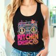 Kitchen Disco 70'S 80'S Disco Themed Vintage Retro Seventies Women Tank Top Gifts for Her