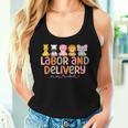 Labor And Delivery Nurse Safari Animals L&D Nurse Graduation Women Tank Top Gifts for Her