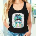 Laboratory Life Messy Bun Sunglasses Lab Week 2024 Women Tank Top Gifts for Her