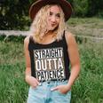 Leopard Straight Outta Patience Momlife Mom Mother Women Tank Top Gifts for Her