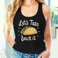 Let's Taco 'Bout It Mexican Spanish Taco Women Tank Top Gifts for Her