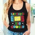 Leveling Up To Big Cousin 2024 Gaming Boys Girls Toddler Women Tank Top Gifts for Her