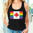 Lgbt Gay Pride Rainbow Canadian Flag Women Tank Top Gifts for Her