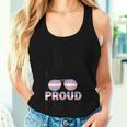 Lgbtq Pride Transgender Mom Trans Mom Messy Bun Women Tank Top Gifts for Her
