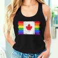 Lgbtq Rainbow Flag Of Canada Canadian Gay Pride Women Tank Top Gifts for Her