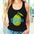 Liguria Retro Olive Italy Vintage Souvenir Women Tank Top Gifts for Her
